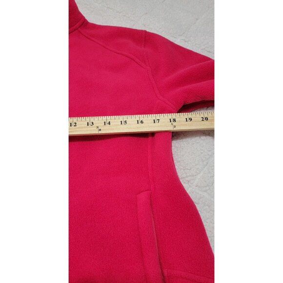 Marmot Polartec Womens Hot Pink Full Zip Fleece Jacket Long‎ Sleeve Size L - Picture 11 of 12